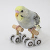 Playground Parrot Mini Roller Skates Toys Bird Budgerigar Gym Toy Adjustable