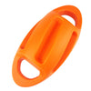 Dog Chew Toy Indestructible Squeaky Ball Training Teething Exercise Orange