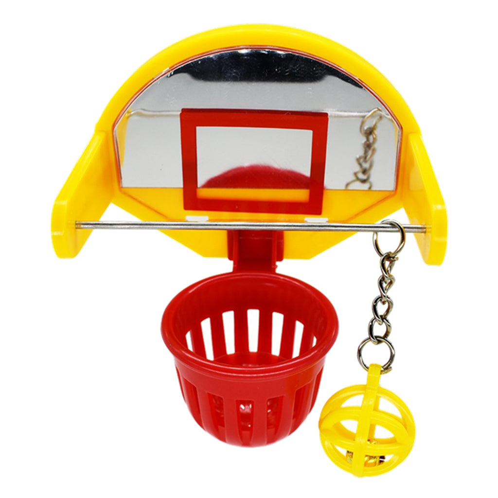 Bird Training Basketball Stacking Foraging Toy Cockatiel Cage Education Toy