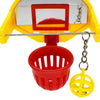 Bird Training Basketball Stacking Foraging Toy Cockatiel Cage Education Toy