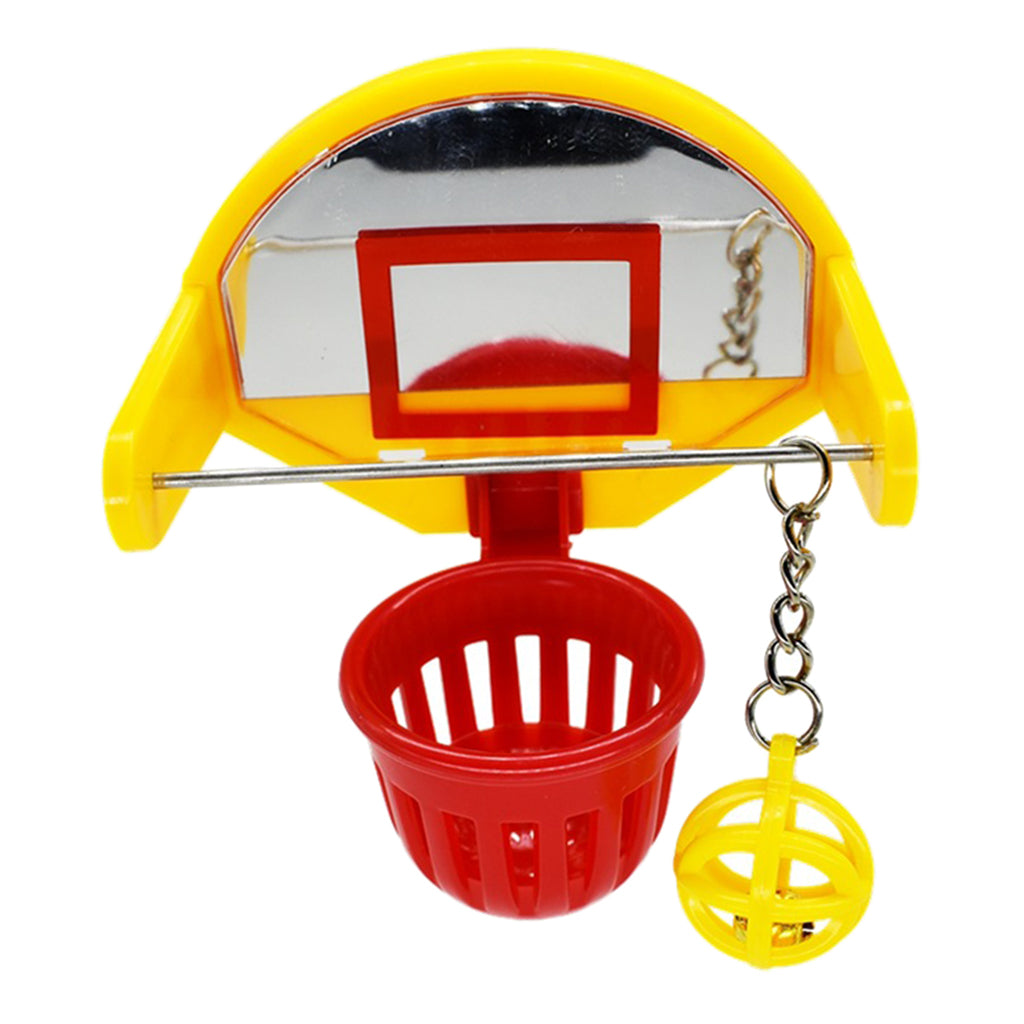 Bird Training Basketball Stacking Foraging Toy Cockatiel Cage Education Toy