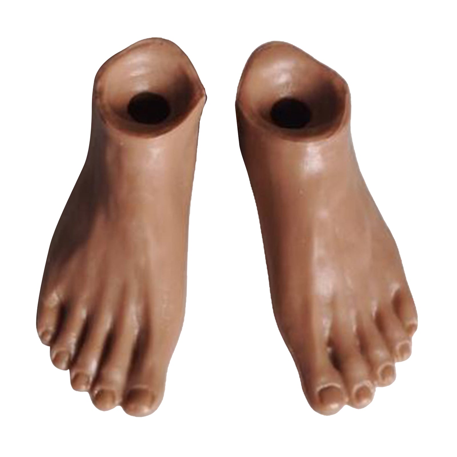 Nude Male / Female 1/6 Scale Action Figure Pair of Feet  Style 5