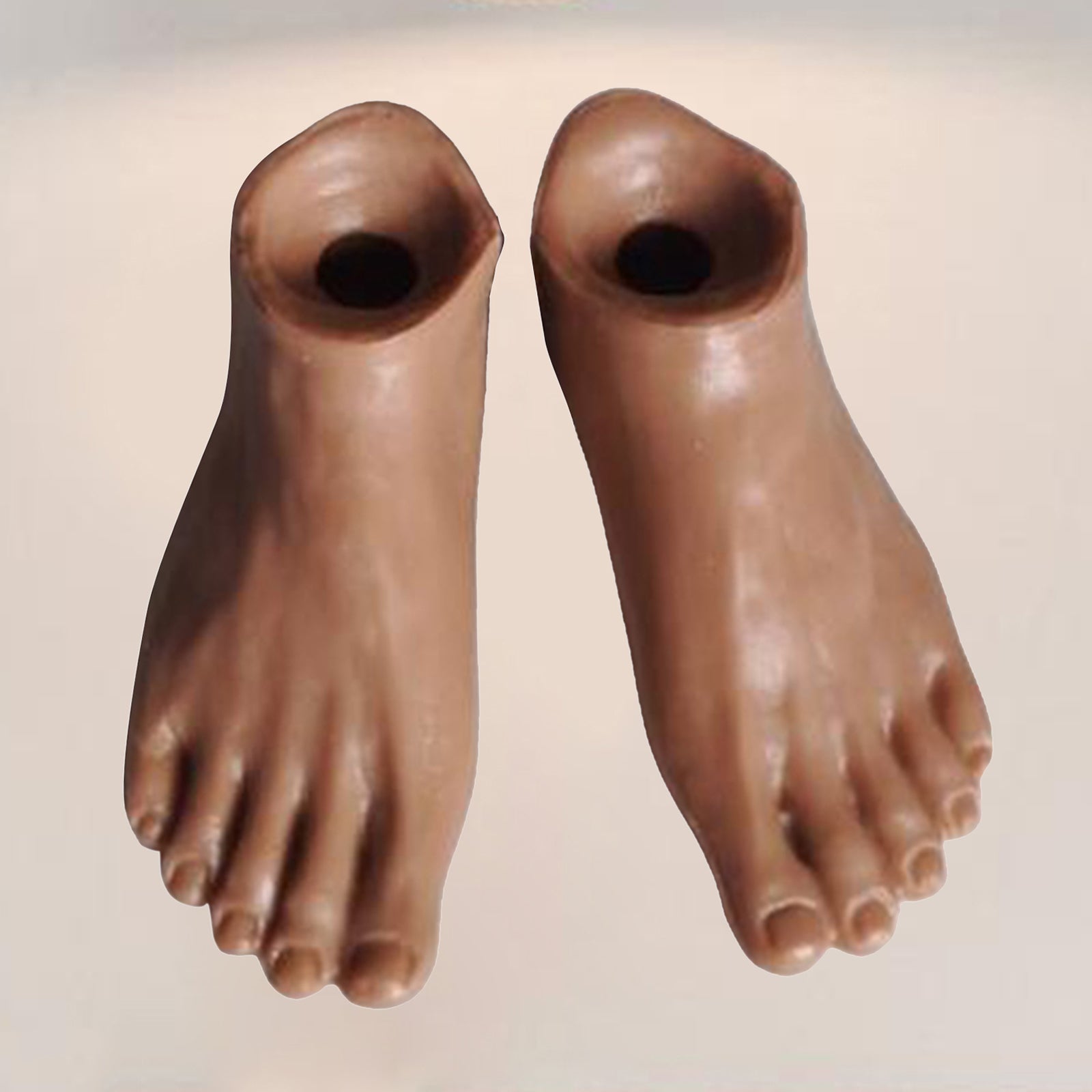 Nude Male / Female 1/6 Scale Action Figure Pair of Feet  Style 5