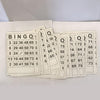 40 PCS BINGO Cards Easy Read 75 Numbers Chips Card Game Board Game Activity