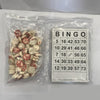 40 PCS BINGO Cards Easy Read 75 Numbers Chips Card Game Board Game Activity