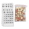 40 PCS BINGO Cards Easy Read 75 Numbers Chips Card Game Board Game Activity