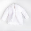 1:6 Scale Female Fur Coat Clothes for 12inch DID Action Figure Accessory White