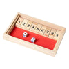 Load image into Gallery viewer, 9 Numbers Shut The Box Board Game w/Dice for Bar Drinking Party Family Games