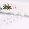 12pcs Women's Magnetic Hijab Brooches Pin Clip Muslim Headwear White