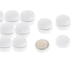 12pcs Women's Magnetic Hijab Brooches Pin Clip Muslim Headwear White