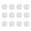 12pcs Women's Magnetic Hijab Brooches Pin Clip Muslim Headwear White