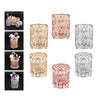 Crystal Makeup Brush Jewelry Storage Holder Pen Container Crystal Gold