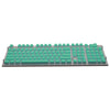 108 Keys Double Shot Pudding Keycaps DIY for Cherry MX Mechanical Keyboard Cyan