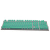 108 Keys Double Shot Pudding Keycaps DIY for Cherry MX Mechanical Keyboard Cyan