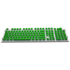 108 Keys Double Shot Pudding Keycaps DIY for Cherry MX Mechanical Keyboard Green 01