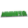 108 Keys Double Shot Pudding Keycaps DIY for Cherry MX Mechanical Keyboard Green 01