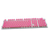 108 Key Keycaps PBT Pudding Keycaps for Cherry MX Mechanical Keyboard Pink