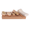 Dry Skin Exfoliating Bath Brush Set Bristle Back Exfoliator Brush Massager