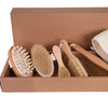 Dry Skin Exfoliating Bath Brush Set Bristle Back Exfoliator Brush Massager