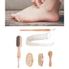 Dry Skin Exfoliating Bath Brush Set Bristle Back Exfoliator Brush Massager