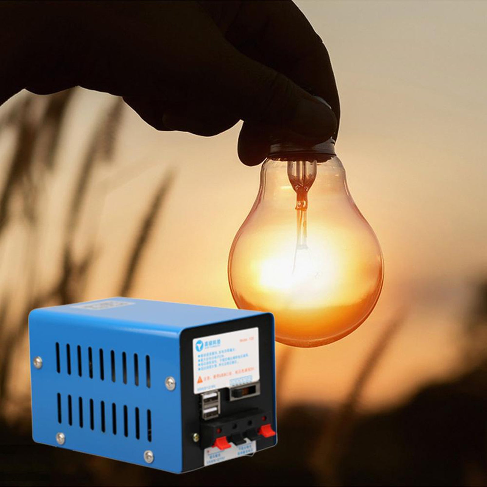 Outdoor Hand Crank Generator Dynamo USB Charger for Travel Camping Hiking