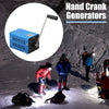 Load image into Gallery viewer, Outdoor Hand Crank Generator Dynamo USB Charger for Travel Camping Hiking