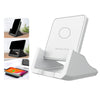 Fast Wireless Charger Charging Stand for iPhone 12/11 Pro/11/XR/XS/X/8 White