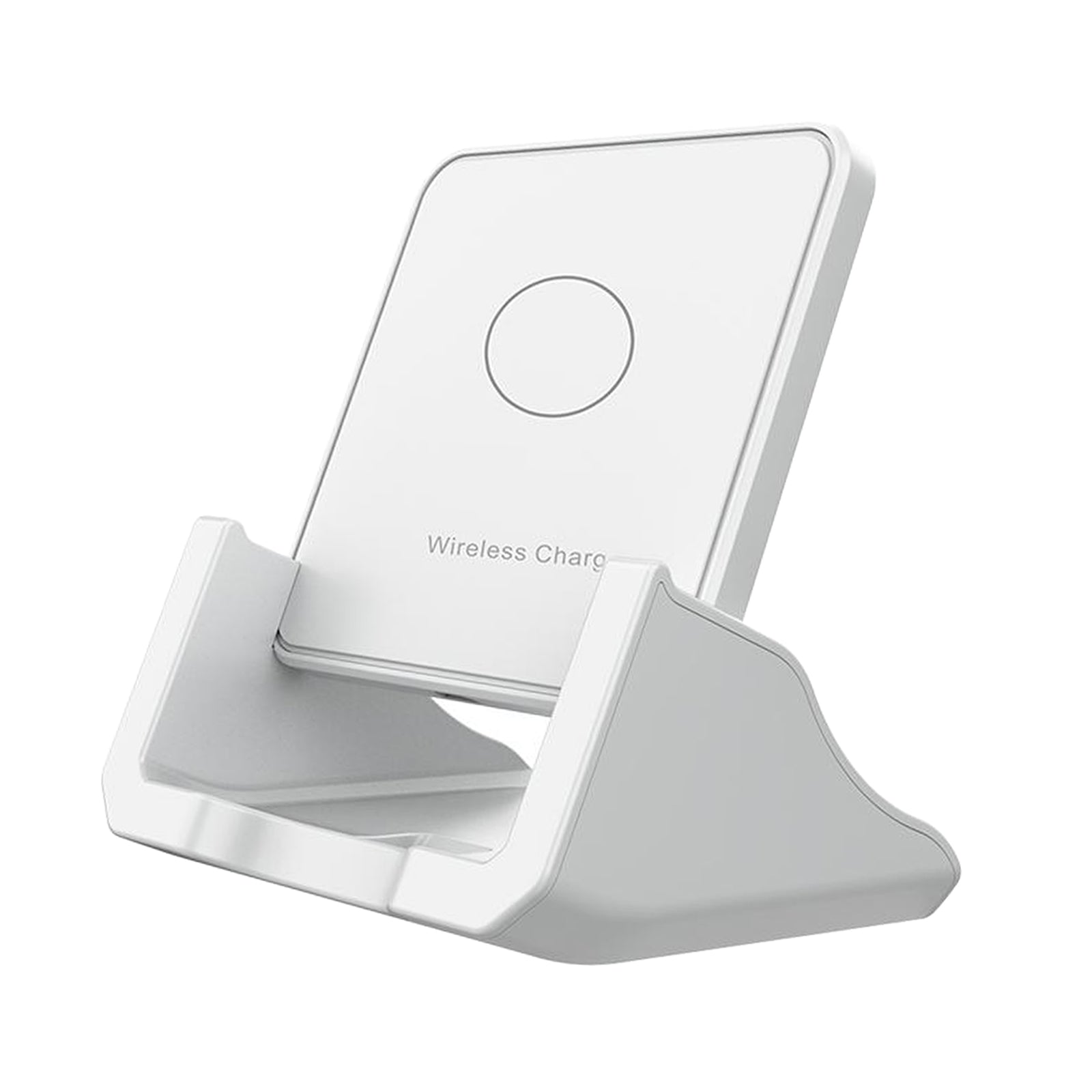 Fast Wireless Charger Charging Stand for iPhone 12/11 Pro/11/XR/XS/X/8 White