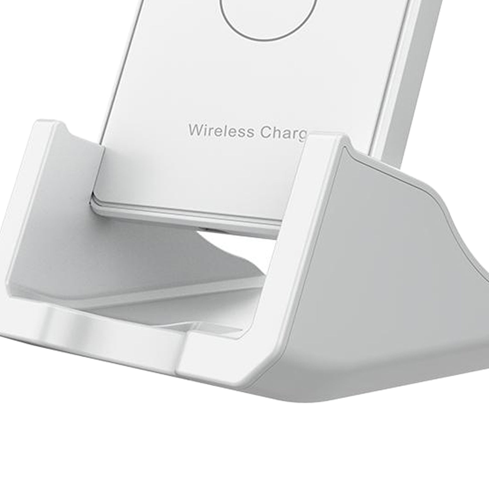 Fast Wireless Charger Charging Stand for iPhone 12/11 Pro/11/XR/XS/X/8 White