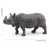 Load image into Gallery viewer, Realistic Wildlife Animal Figures Rhinoceros Figurines Fairy Garden Decor