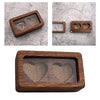 Wooden Wood Jewelry Box Organizer Storage Case Container for Earrings Rings