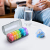 Twice-a-Day Weekly Pill Organizer 7 Day 2 Times a Day for Pills Vitamin