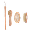 Dry Brushing Body Brush Kit 4pcs Bathroom Shower Body Cleaning Brush