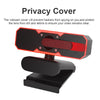 1080P Full Autofocus RGB Web Cam Built-in Mic Privacy Cover For Video Game