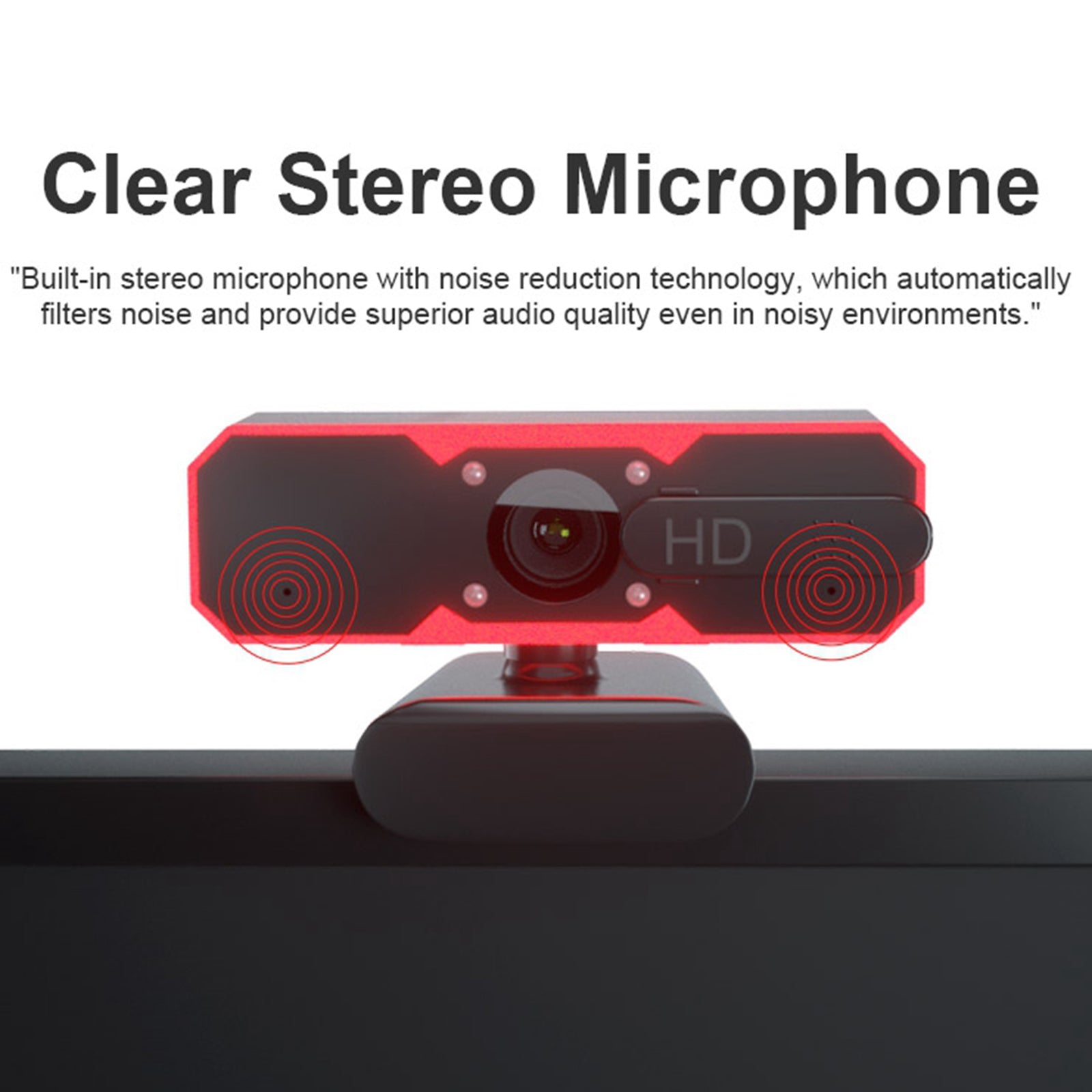 1080P Full Autofocus RGB Web Cam Built-in Mic Privacy Cover For Video Game