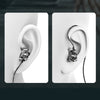 Clear Sport Earbuds Wired Earphones in Ear Headphones 3.5mm White