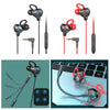 E-Sport Wired In-Ear Gaming Earphone with Adjustable Mic for Xbox, Laptop, Blue