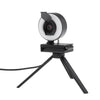 HD USB Webcam Video Record for PC Streaming with Microphone Ring Light 1080P