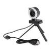 HD USB Webcam Video Record for PC Streaming with Microphone Ring Light 2K