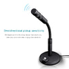 USB/3.5mm Mini Condenser Microphone Mic for PC Computer F11 Black 3.5mm