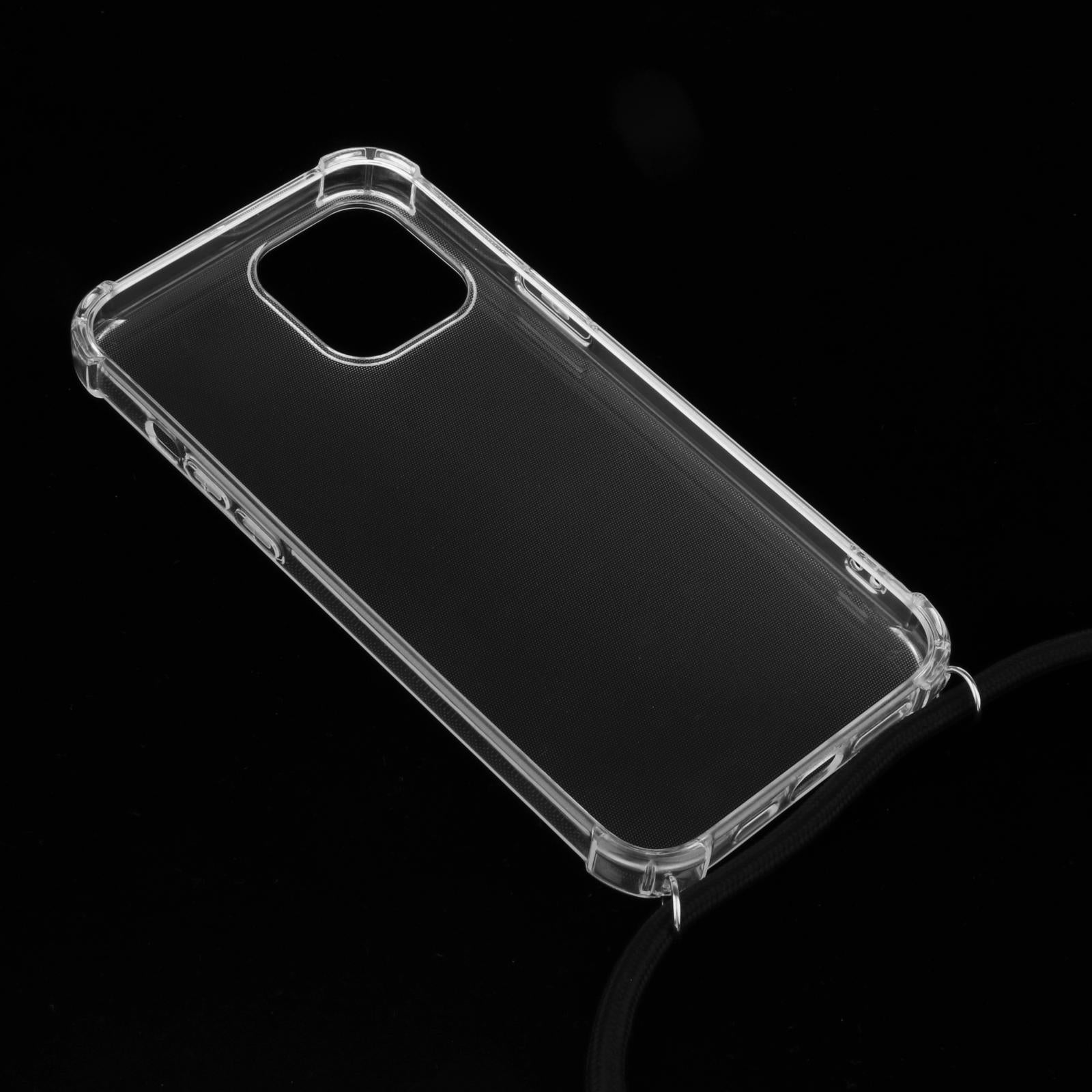 Transparent Crossbody TPU Clear Case Cover  For iPhone 12 Pro Max 6.7