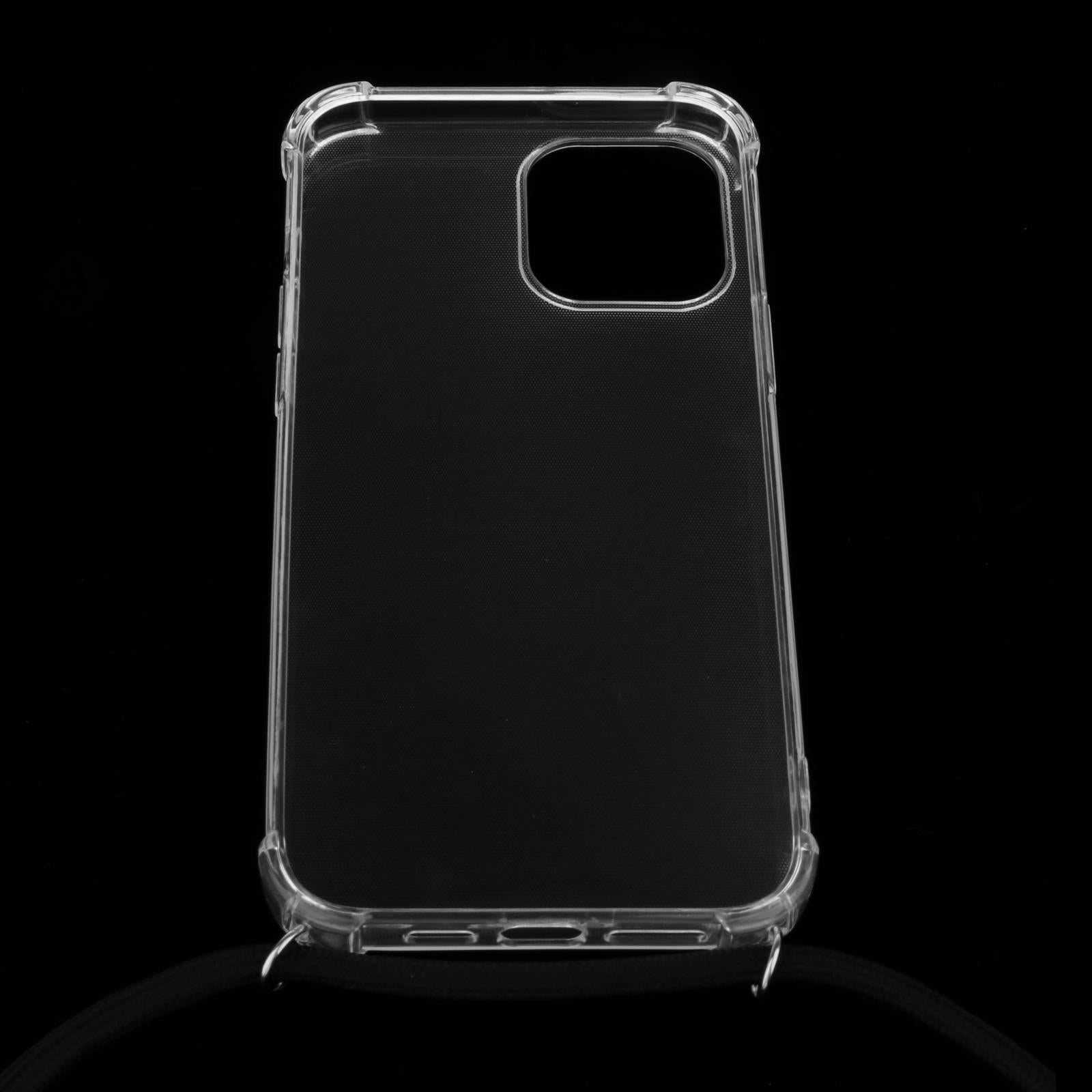 Transparent Crossbody TPU Clear Case Cover  For iPhone 12 Pro Max 6.7