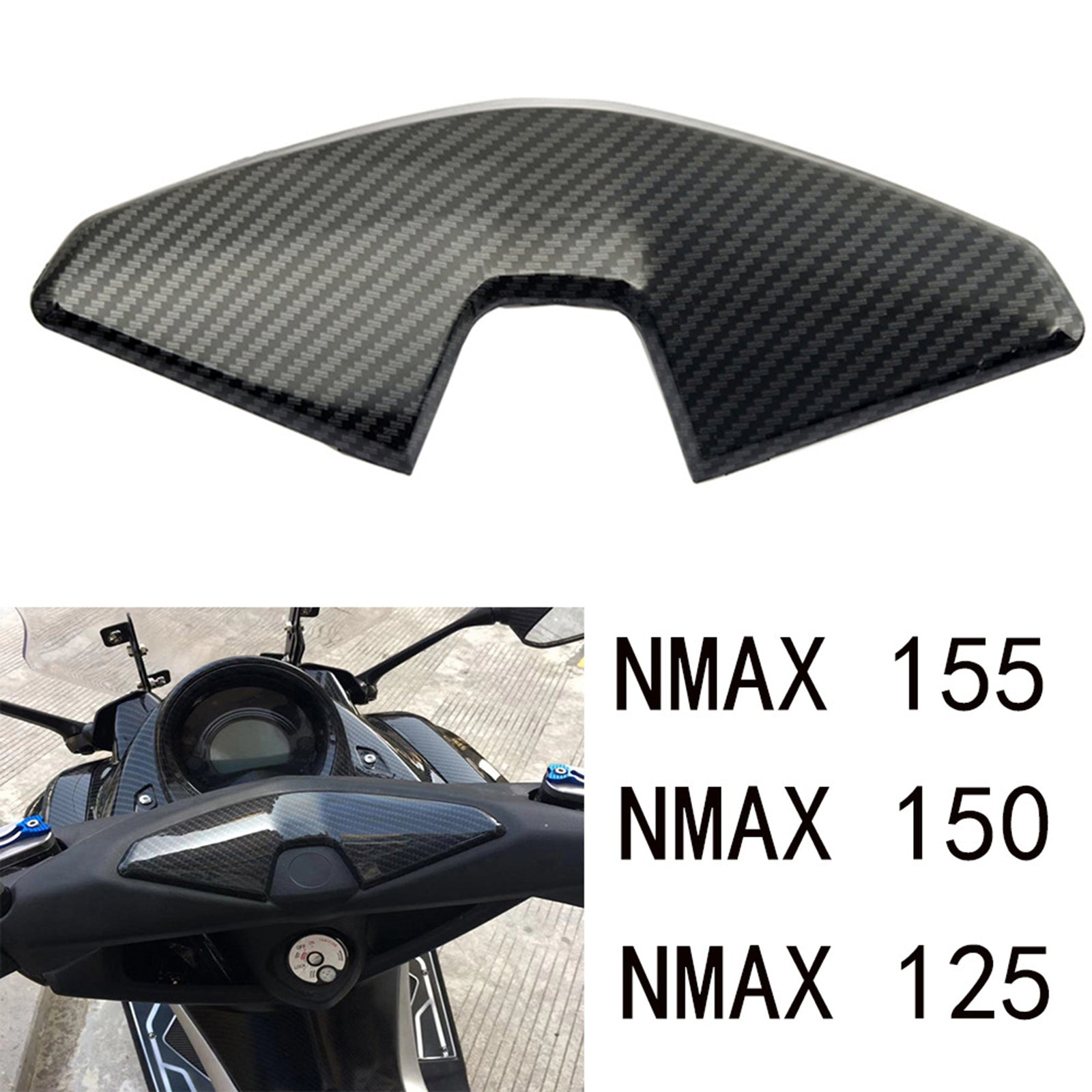 Front Head Protective Cover Frame Fairing Trim For YAMAHA NMAX155 NMAX 155