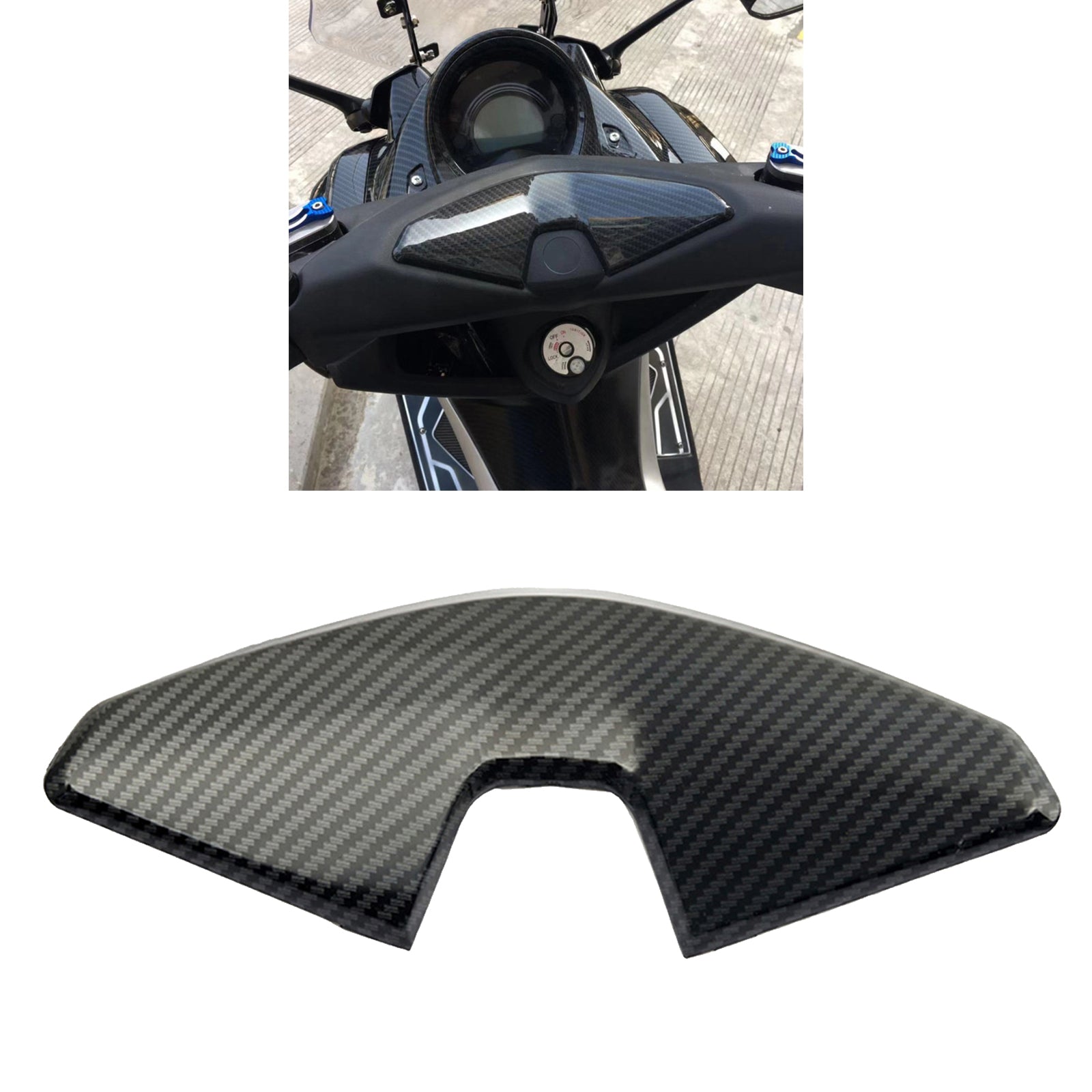 Front Head Protective Cover Frame Fairing Trim For YAMAHA NMAX155 NMAX 155