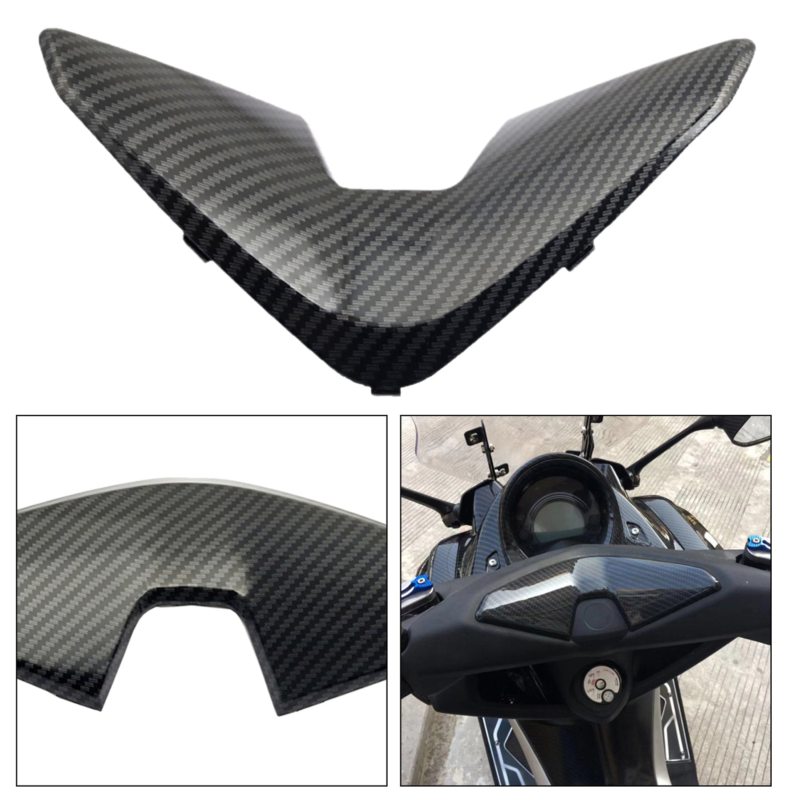 Front Head Protective Cover Frame Fairing Trim For YAMAHA NMAX155 NMAX 155