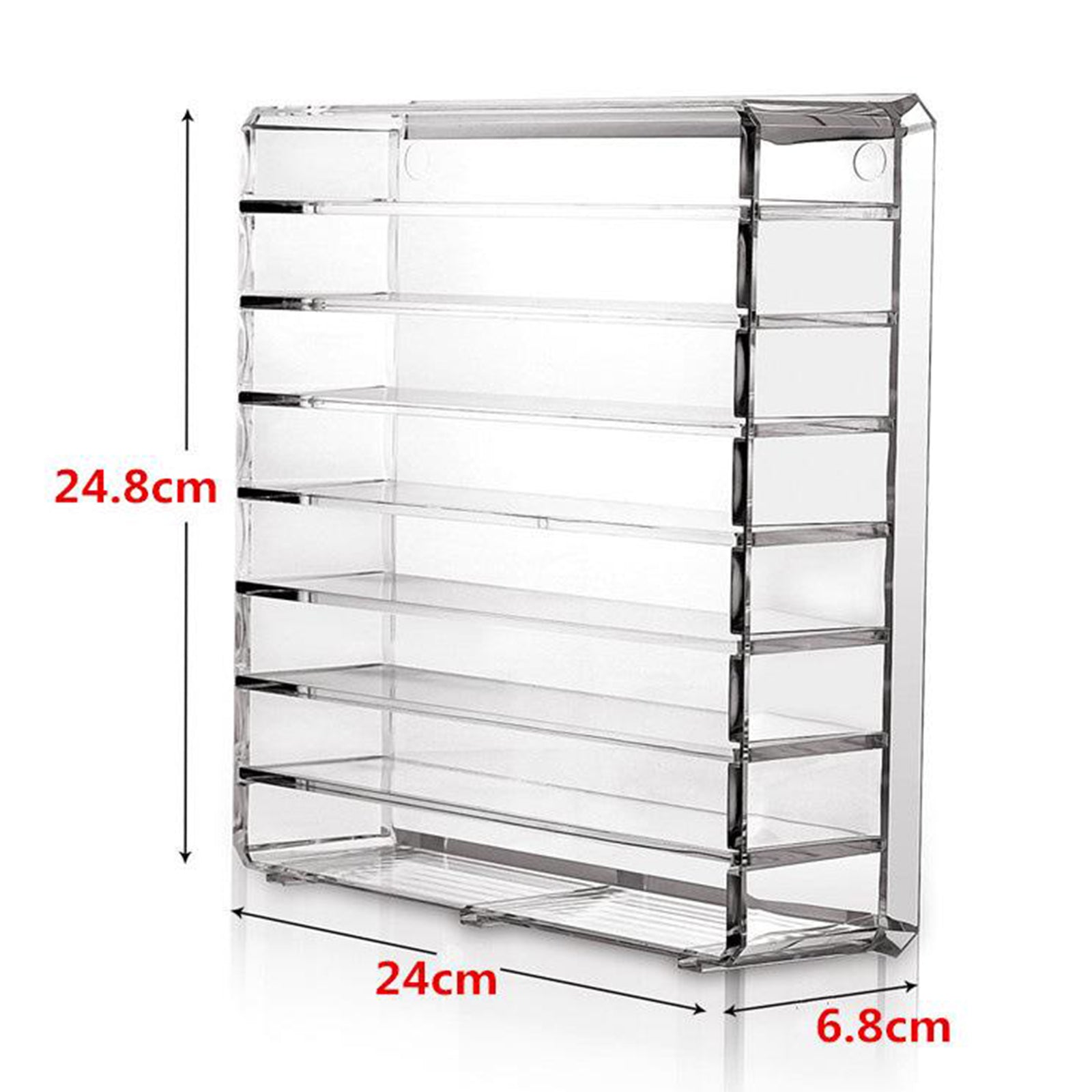 Clear Eyeshadow Vanity Makeup Organizer Stand Cosmetic Storage Drawer Box