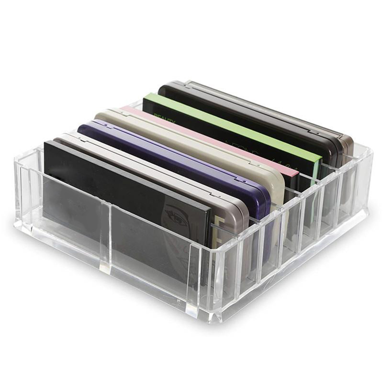 Clear Eyeshadow Vanity Makeup Organizer Stand Cosmetic Storage Drawer Box