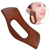 Carbonized Wooden Massage Scraping Tool Gua sha Stick for Neck Shoulder A