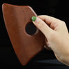 Carbonized Wooden Massage Scraping Tool Gua sha Stick for Neck Shoulder B