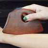 Carbonized Wooden Massage Scraping Tool Gua sha Stick for Neck Shoulder B